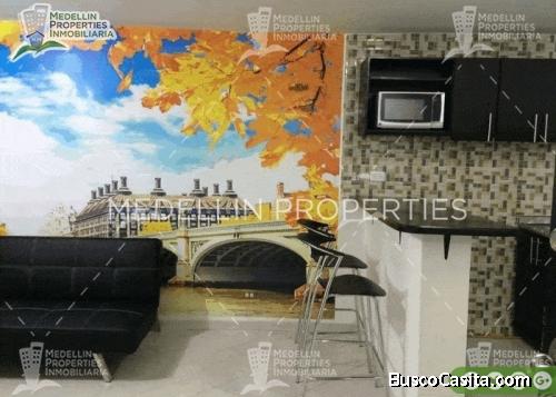 ALQUILER DE APARTAMENTOS AMOBLADOS EN MEDELLÍN Cód: 4668
