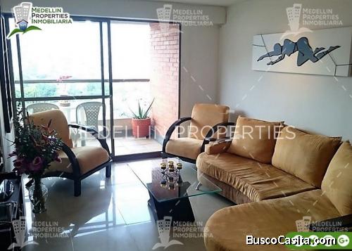 APARTAMENTO AMOBLADO MEDELLIN POR MES  Cód: 4276