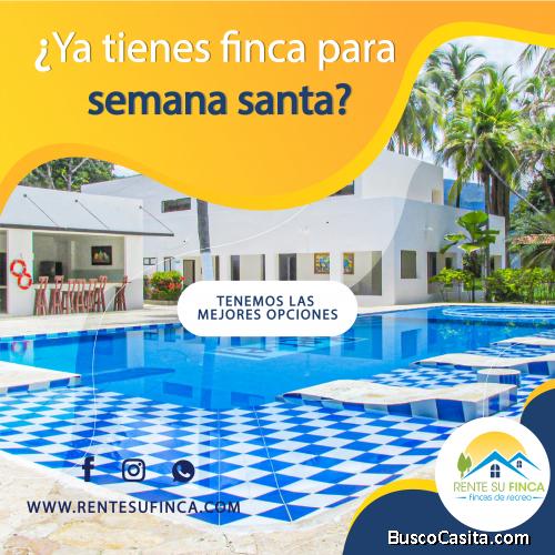 alquiler de fincas para semana santa