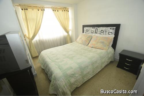 Apartamento amoblado dos habitaciones calle 80