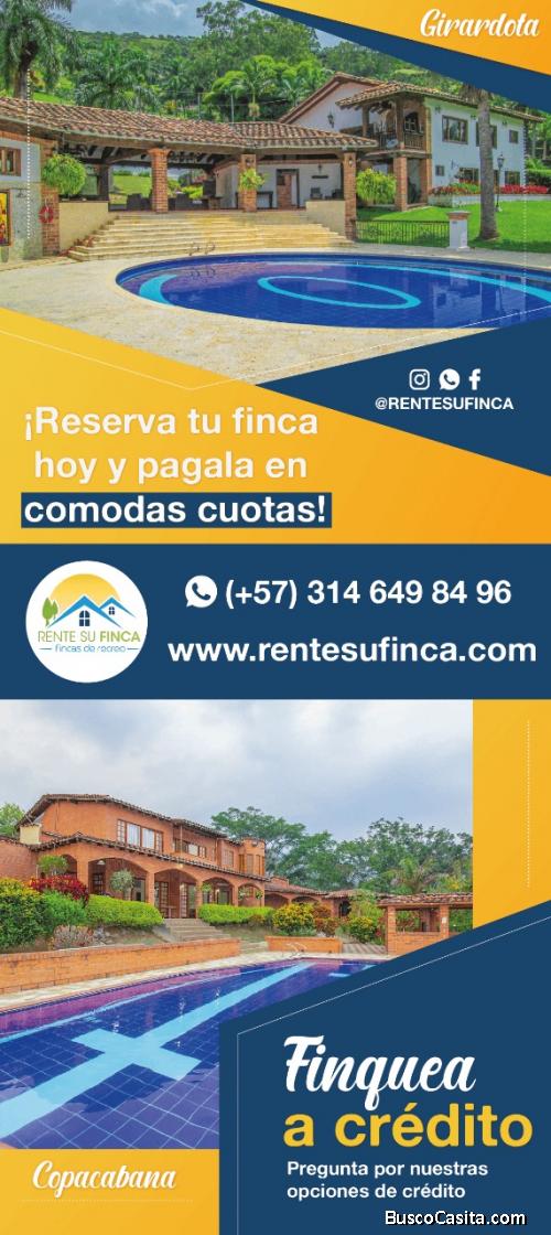 YA PUEDES DISFRUTAR DE ALQUILER DE FINCA A CREDITO