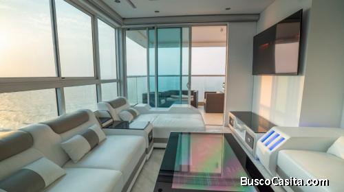 EXCUSIVO APARTAMENTO DE LUJO CON VISTA FRENTE AL MAR EN VENTA 