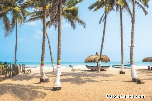 Hotel con Piscina en La Playa de Palomino, Colombia