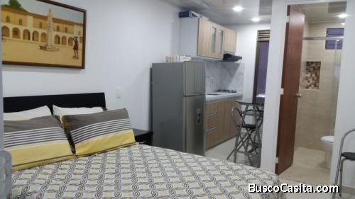 apartaestudio amoblado independiente calle 80