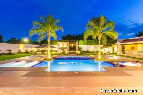 linda y completísima finca amoblada en alquiler en palmira