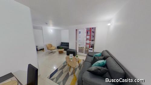 Apto en Venta Conjunto Cerrado Ciudad Pacifica 48m2, 2 habitaciones 1 baño Piscina Salón Social