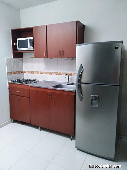 Apartaestudio amoblado Laureles 2 habitaciones