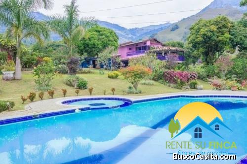 Alquiler de hermosa finca en Barbosa cod 115