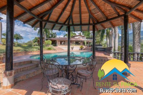 Alquiler de hermosa finca en Barbosa cod 388