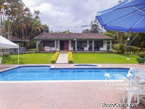 Alquiler de linda y familiar finca en Girardota cod 289