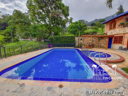 Alquiler de hermosa finca en Barbosa cod 171