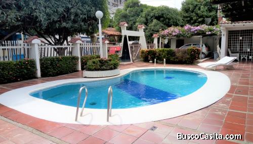 Cabaña con Piscina en la Playa de Bello Horizonte, Santa Marta, Colombia 