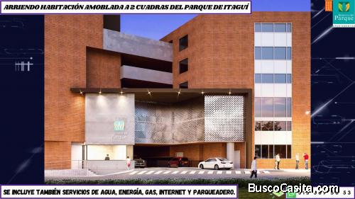 Arriendo habitación en Itagüí, a dos cuadras del parque ppal