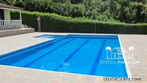 Alquiler de recreativa finca familiar en Sopetran cod 276