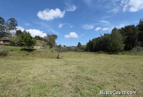 Lote plano en Guarne, vereda El Sango