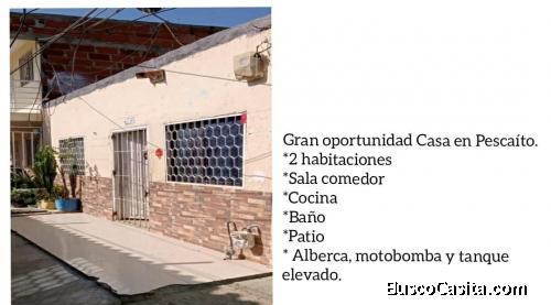 CASA EN VENTA EN PESCAITO
