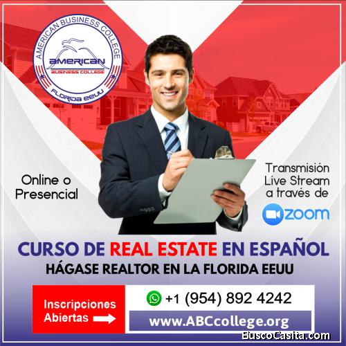 Curso de Real Estate en Español en Florida USA