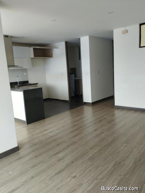 GANGAZO CHIA AVE CHILACOS APTO EXTERIOR 54 MTS 2 BALCONES UNA HABITACION UN ESTUDIO PARQ DEP