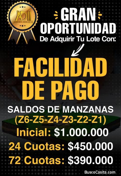 Últimos Lotes Yopal Casanare financiados