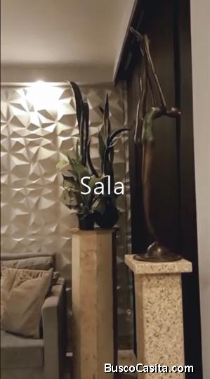 Arriendo apto hermoso decorado y amoblado o no; de 70 Metros cuadrados.