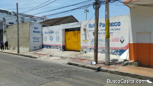 Lote en Zona Comercial en el Centro de Barranquilla, para Negocio Taller