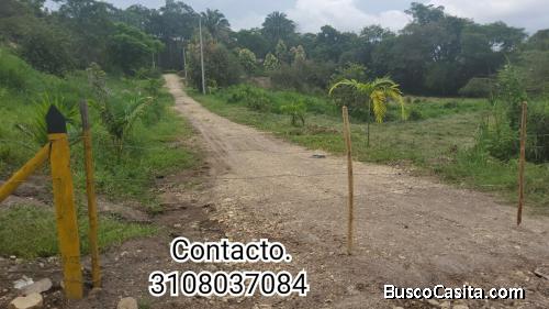 Venta de hermosos lotes campestres planos, entrega inmediata.