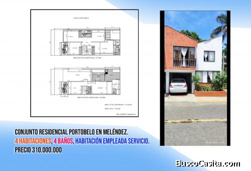 Hermosa casa en cali melendez