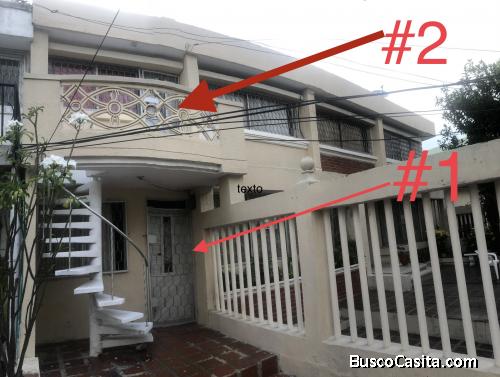Arriendo aparta estudio 700.000 con servicio en el norte de Barranquilla 