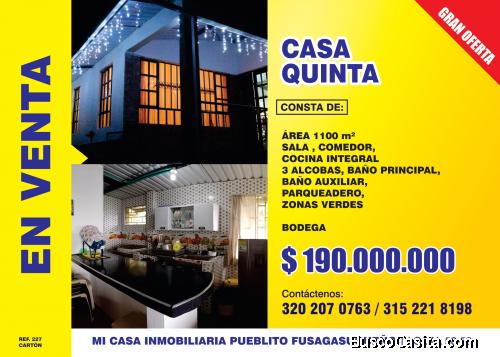 GANGA HERMOSA CASA QUINTA