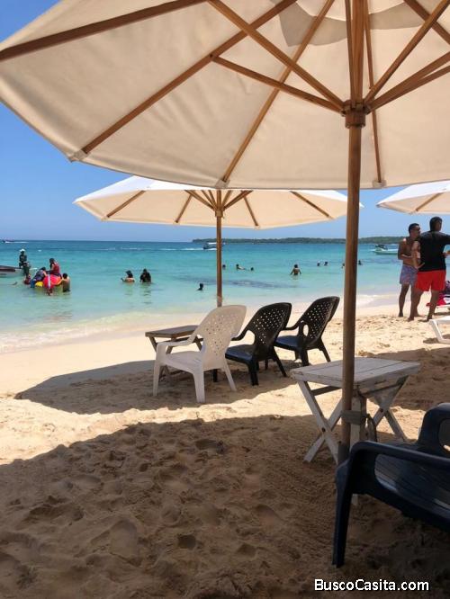 Hotel en venta playa blanca isla de Baru