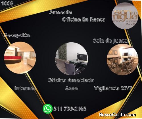 disponibles oficinas amobladas en alquiler.