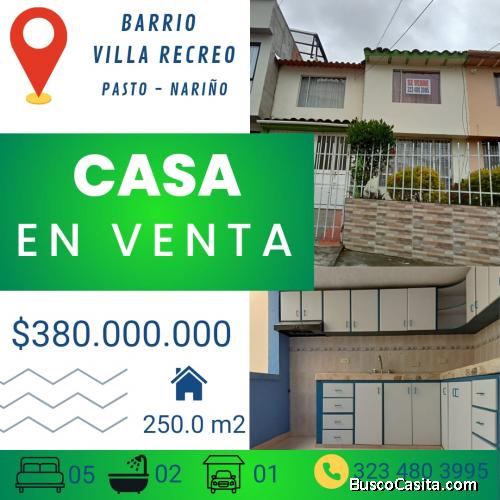 CASA 3 PISOS VILLA RECREO