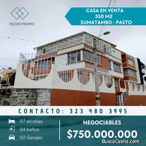 CASA SUMATAMBO 3 PISOS