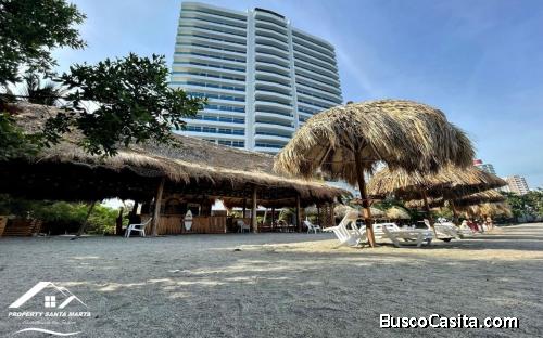 Venta de Apartamento con Vista al Mar de Playa Salguero en Santa Marta, Colombia
