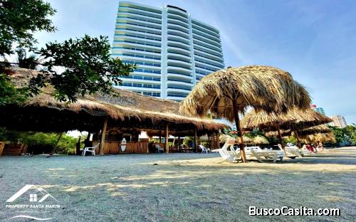 Venta de Apartamento con Vista al Mar de Playa Salguero en Santa Marta, Colombia