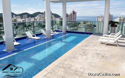 Venta de Apartamento con Vista al Mar de El Rodadero en Santa Marta, Colombia