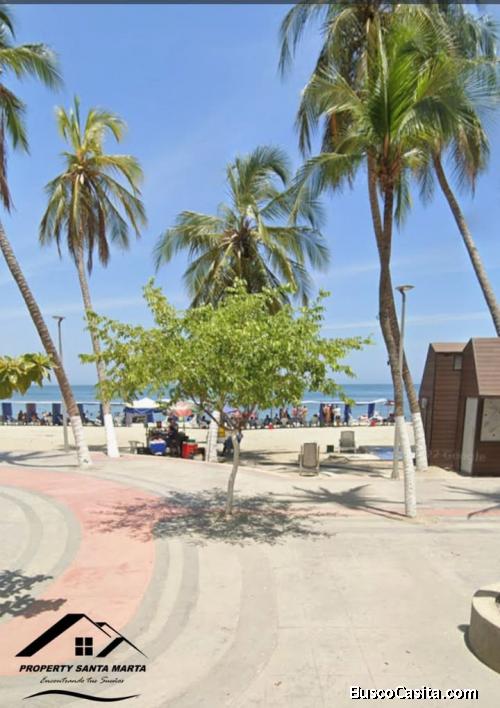 Venta de Apartaestudio Frente a la Playa de Rodadero de Santa Marta, Colombia