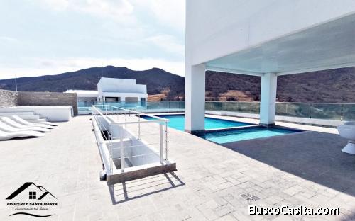 Venta de Apartaestudio en la Playa de Rodadero en Santa Marta, Colombia