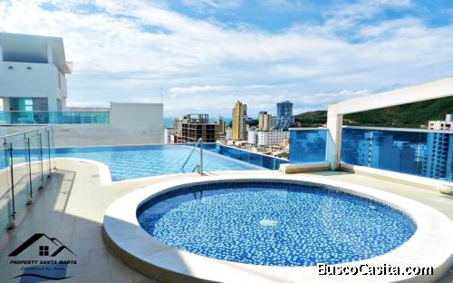 Venta de Apartaestudio en El Rodadero de Santa Marta, Colombia