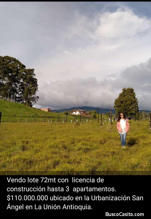 Lote urbanizado de 72 m2 - Urbanización San Angel