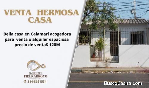 HERMOSA CASA EN CALAMARÍ ACOGEDORA