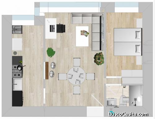 DESCUBRE EL ESPACIO PERFECTO APARTAMENTO REMODELADO EN UBICACIÓN IDEAL Calle 66 # 7-15. 