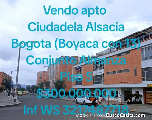VENDO APTO CONJUNTO ALMANZA CIUDADELA ALSACIA