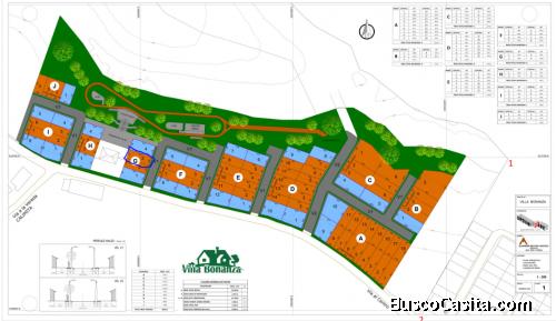 Venta de Lote de terreno No 3 de la Manzana G, medianero, en el proyecto en desarrollo Villa Bonanza