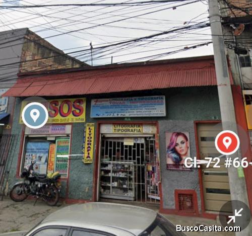 VENDO CASA BIEN UBICADA CALLE 72 CRA,66