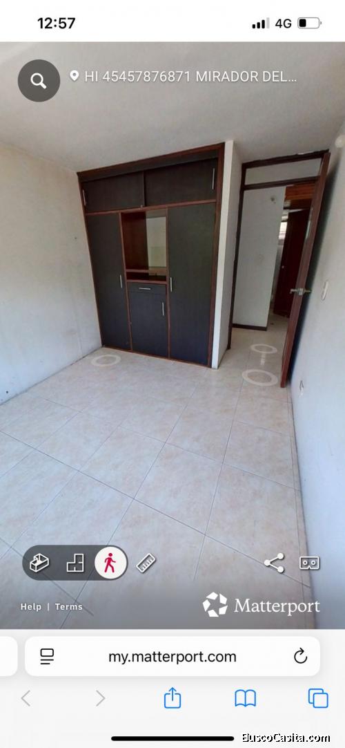 Apartamento en venta Aguacatal de 55m2, con vista interior, ubicado en un 3°er piso 