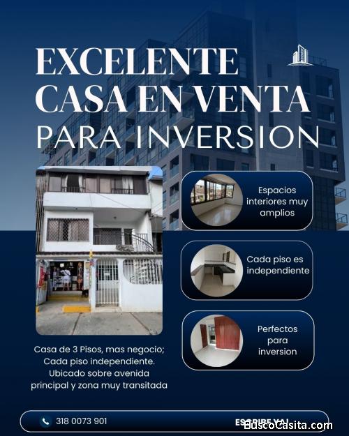 Hermosa Casa En Venta Perfecta para inversion - Barrio El Guabal Cali Colombia