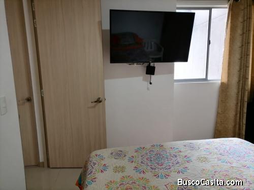 ARRIENDO HABITACIÓN EN ITAGÜÍ (AMOBLADA; EN EDIFICIO; A 3 CUADRAS DEL PARQUE PRINCIPAL):