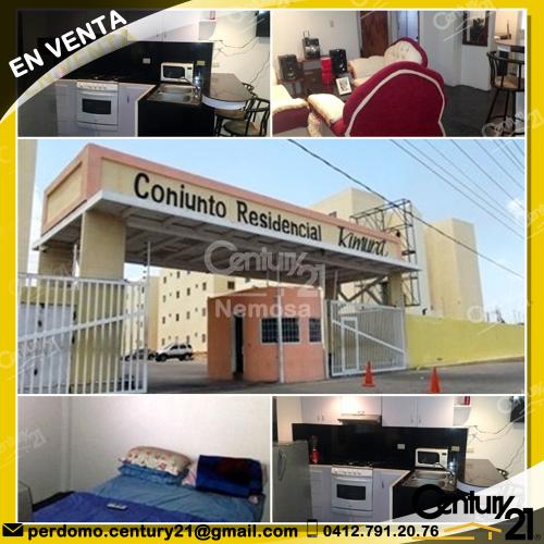 Acogedor apartamento en venta en conjunto residencial Kimura haticos maracaibo