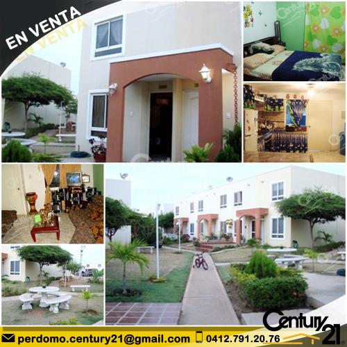 PRECIOSO TOWNHOUSE EN VENTA EN CAMINO DE LA LAGUNITA MARACAIBO